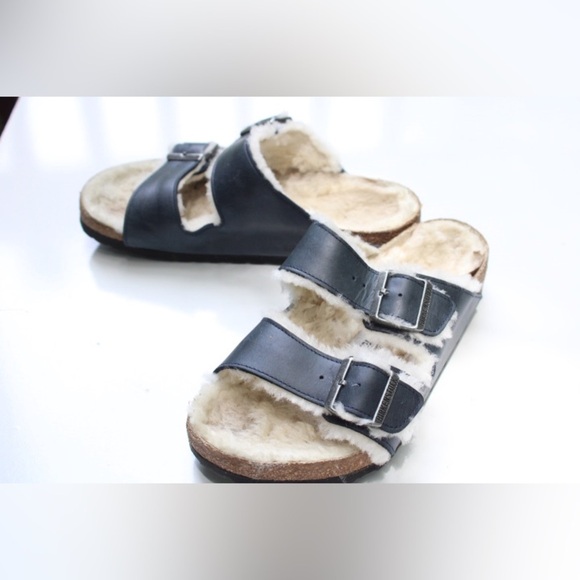 Birkenstock Arizona Shearling sandals - Picture 7 of 16